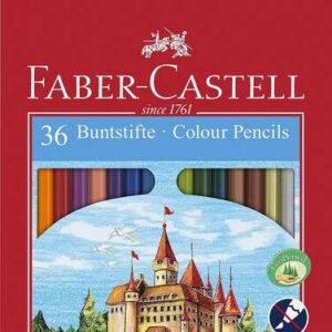 faber castell classic colour pack de 36 lapices de colores hexagonales resistencia a la rotura colores surtidos