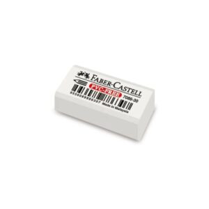 faber castell 7086 goma de borrar compacta de plastico sin pvc borrado limpio y facil