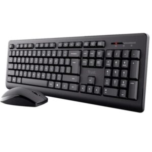 trust primo pack de teclado usb inalambrico + raton usb inalambrico 3 botones
