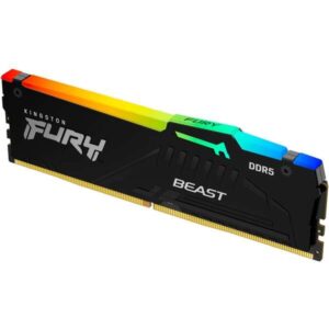 kingston fury beast rgb expo memoria ram ddr5 6400mt/s 16gb 1.4v cl32 dimm
