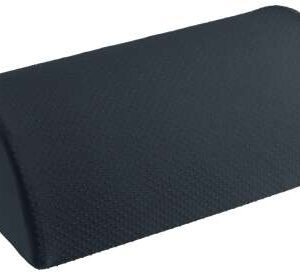 leitz ergo cosy reposapies de escritorio promueve una postura saludable mejora la circulacion funda lavable para usar con calcetines o descalzo color gris oscuro
