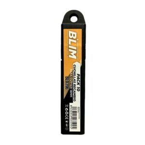 blim pack 10 cuchillas recambio para cutters 18mm