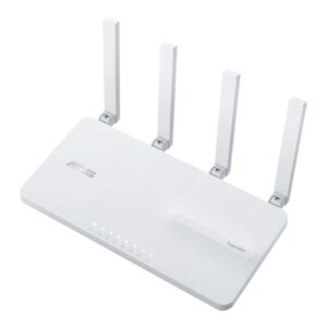asus expertwifi ebr63 router ax3000 wifi 6 dual band 4 puertos rj45 lan 4 antenas externas