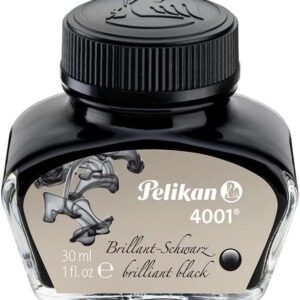 pelikan tinta 4001 no.78 frasco 30ml frasco de 30ml asegura el perfecto funcionamiento de la estilografica color negro