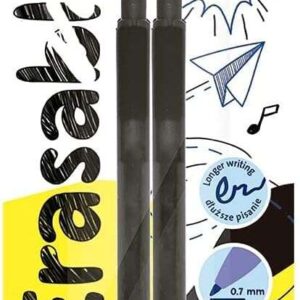 pelikan blister 2 erase 2.0 recambio para lapiz borrador erase 2.0 color negro