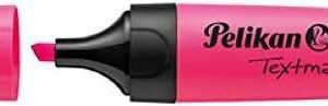 pelikan subrayador textmarker 490 base de agua 3 anchos de trazo color rosa fluoresencete