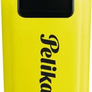pelikan subrayador textmarker signal punta biselada de 2.0mm tinta de secado rapido ideal para resaltar texto color amarillo fluorescente