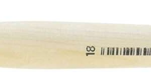 pelikan pincel serie 613f n. 18 pelo natural para colores pastosos oleo, acrilico y tempera mango de madera