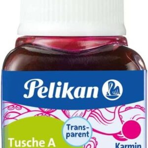 pelikan tinta china 523 10ml n.2 botella de 10ml ideal para dibujo y caligrafia color carmin