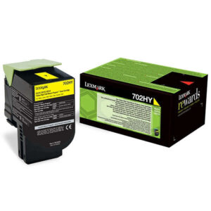 lexmark cs310/cs410/cs510 amarillo cartucho de toner original 70c2hy0/70c2hye/70c0h40/702hy