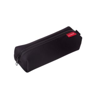 enri estuche portatodo de 1 compartimento fabricado en neopreno color negro