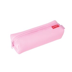 enri estuche portatodo de 1 compartimento fabricado en neopreno color rosa