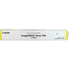 canon t01 amarillo cartucho de toner original 8069b001