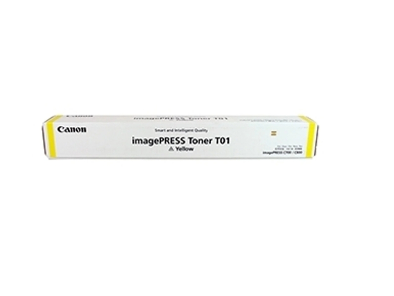 canon t01 amarillo cartucho de toner original 8069b001