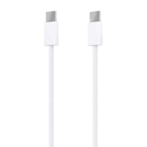 aisens cable usb 2.0 3a 60w apple tipo usb c/m usb c/m 1.0m
