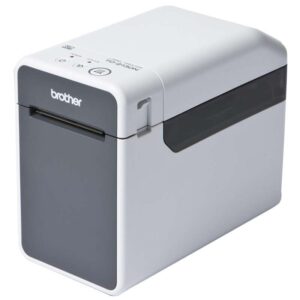 brother td 2135n impresora termica de etiquetas usb, lan resolucion 300ppp velocidad 152,4mms color blanco/gris