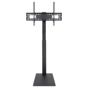 tooq mirage soporte de suelo con regulación de altura para pantallas 37" 70" color negro