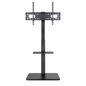 tooq moon soporte de suelo con regulación de altura para pantallas 37" 75" color negro