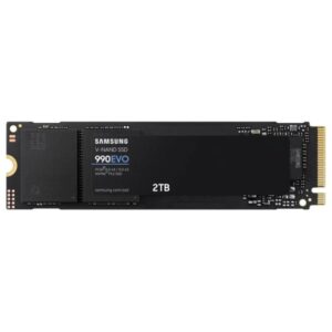 samsung 990 evo disco duro solido ssd 2tb m.2 pcie 4.0 x4, 5.0 x2 nvme 2.0