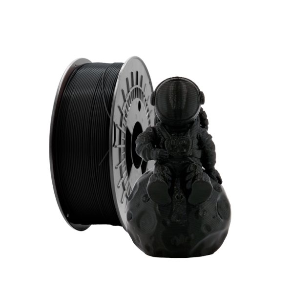 filamento 3d petg diametro 1.75mm bobina 2.5kg color negro