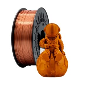 filamento 3d pla silk diametro 1.75mm bobina 1kg color cobre