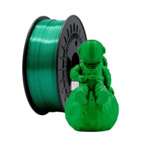 filamento 3d pla silk diametro 1.75mm bobina 1kg color verde