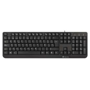 ngs teclado con 12 teclas multimedia cable de 1.4m qwerty italiano color negro