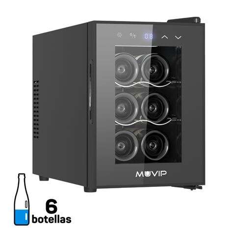 muvip vinoteca 6 botellas 58w 39cm