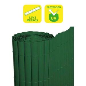 sungarden cañizo plastico doble cara 1.5x3m color verde