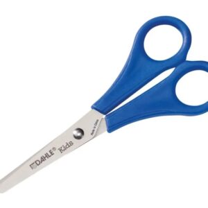 dahle 54626 kids tijeras infantiles 13cm puntas redondeadas acero inoxidable color azul