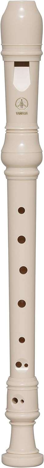 yamaha yrs 23 flauta dulce fabricada en plastico ideal para los mas pequeños incluye funda color marfil