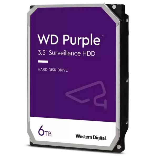 wd purple disco duro interno 3.5" 6tb sata iii