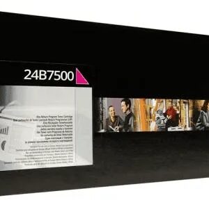 lexmark 24b7500 magenta cartucho de toner original 24b7500