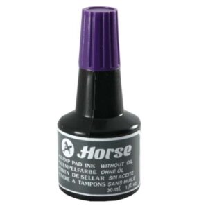 horse bote de tinta para tampon 30ml sin aceite color violeta