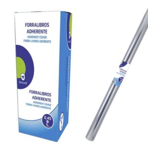 bismark forralibros adherente pvc 5mx45cm forro de plastico adherente transparente