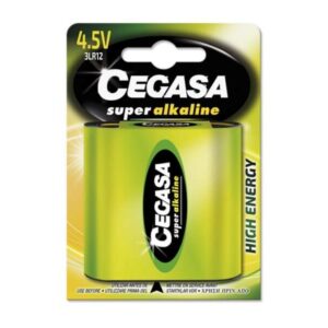 cegasa super alkaline pack de 1 pila 3lr12 4.5v alta tecnologia fiabilidad elevado rendimiento maximas prestaciones