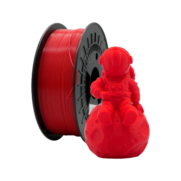 filamento 3d petg diametro 1.75mm bobina 1kg color rojo