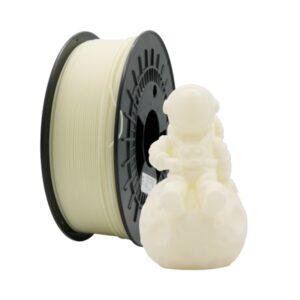 filamento 3d pla diametro 1.75mm bobina 1kg color brillo en la oscuridad
