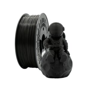 filamento 3d pla mate diametro 1.75mm bobina 1kg color negro