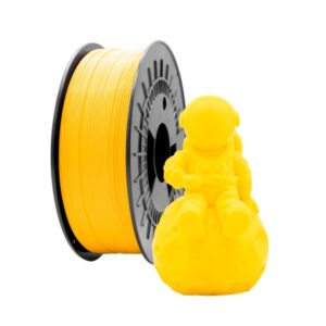 filamento 3d pla mate diametro 1.75mm bobina 1kg color amarillo