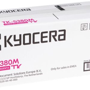 kyocera tk5380 magenta cartucho de toner original 1t02z0bnl0/tk5380m