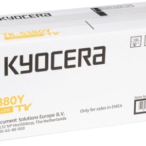 kyocera tk5380 amarillo cartucho de toner original 1t02z0anl0/tk5380y