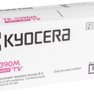 kyocera tk5390 magenta cartucho de toner original 1t02z1bnl0/tk5390m