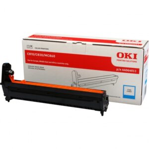 oki cyan tambor original 44064011
