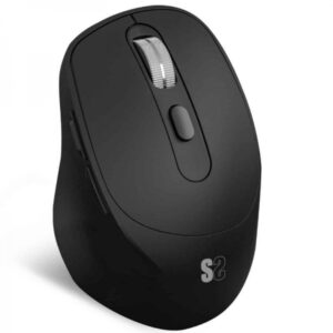 subblim confort ergo dual raton inalambrico bluetooth, usb 2.4ghz 2400dpi 5 botones uso diestro color negro