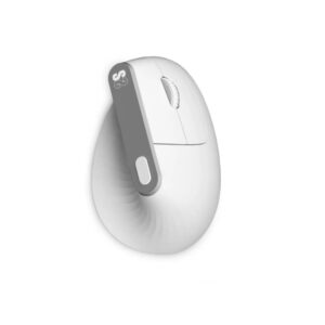 subblim nature vertical ergo dual raton vertical bluetooth, usb 2.4ghz 4000dpi 5 botones uso diestro color blanco