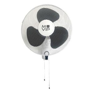 muvip ventilador de pared 45w 3 velocidades color blanco