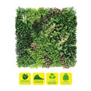 sungarden jardin vertical serie verdal 100x100cm color verde