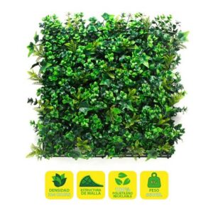 sungarden jardin vertical serie botanico 50x50cm color verde
