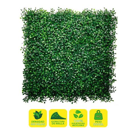 sungarden jardin vertical serie floraria 50x50cm color verde